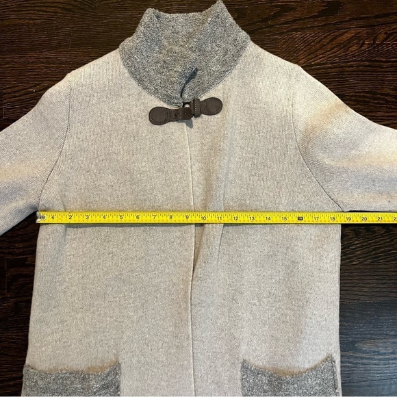 Women’s | A IDA Italian Wool Blend Gray Cardigan | Medium - Picture 7 of 8